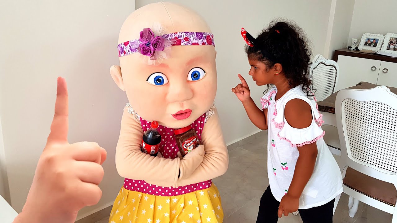 MİNİK Bebek Yaramazlık Yaptı,YAĞMUR Annesine Şikayet Etti. KARDEŞLER TV ...