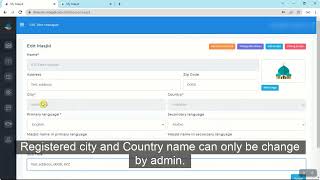 My-Masjid - How to change masjid setting screenshot 5