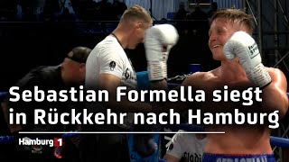 Boxen in der CU Arena: Formella und Stancic siegreich