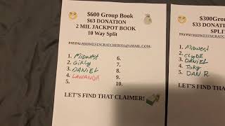 😃COME ON!!! LETS FILL THESE UP! $300 ILLINOIS LOTTERY GROUP MIX