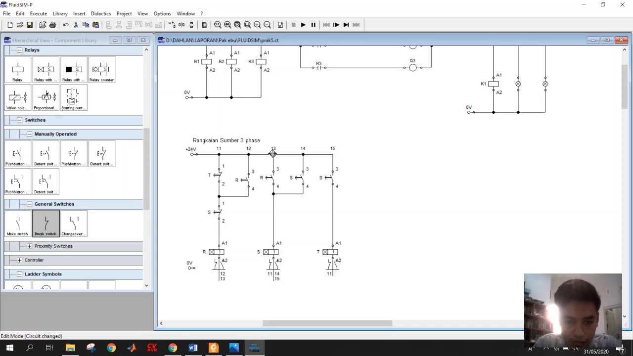 Praktikum 5- Simulasi PLC Input Output Instalasi - YouTube