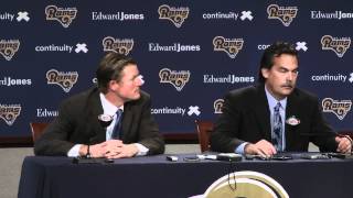 Jeff Fisher and Les Snead on Drafting Michael Brockers