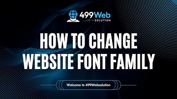 How to Change Website Font Family in WordPress – Easy Tutorial