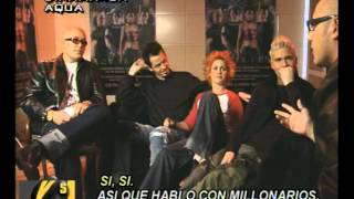 Aqua, Entrevista - Versus