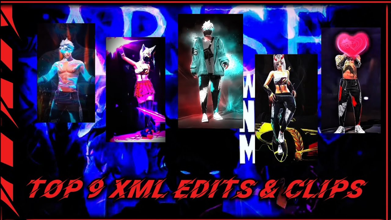 Free Fir Top 9 Edits & Clips | Top 10 Emote Edits |🔥🤫