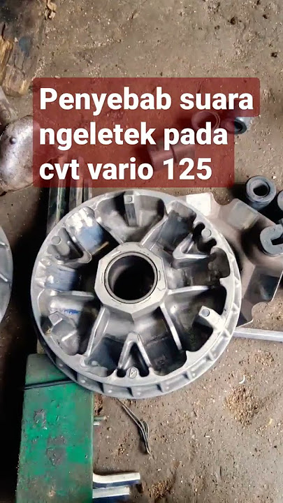 rough sound on CVT Vario 125 #short