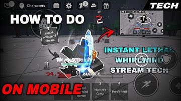 How To Do INSTANT LETHAL DASH TECH on MOBILE.. (The Strongest Battlegrounds)