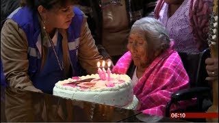 Oldest person on Earth at 118 years old (Bolivia) - BBC News - 28th October 2018