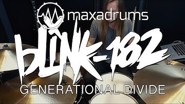 blink-182 - GENERATIONAL DIVIDE (Drum Cover + Transcription / Sheet Music)