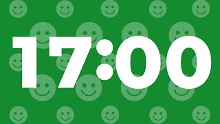 17 Minute Smiley Timer Without Music | Perfect for Study and Work