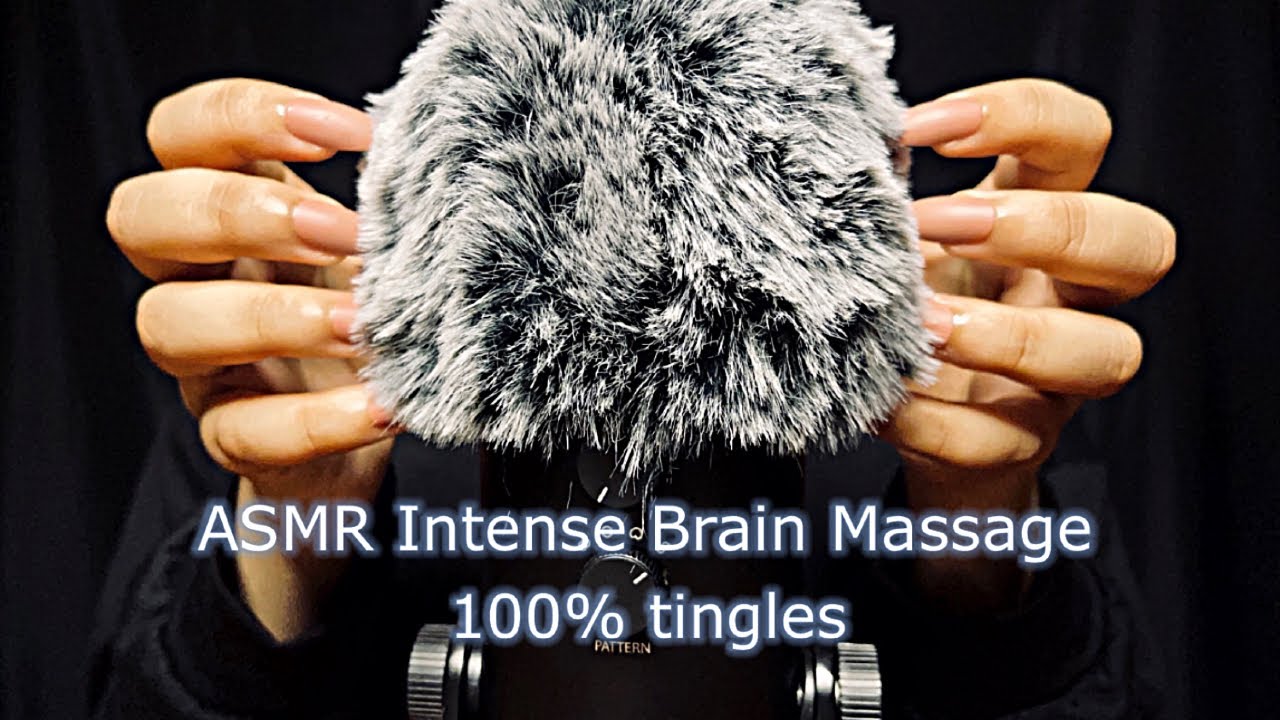 Asmr Intense Mic Scratching Brain Massage Brain Melting Tingles To Make You Fall Asleep 😴🌙