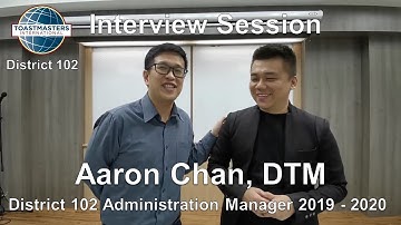 Interview with Aaron Chan, DTM