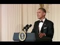 President Obama Speaks at the 2012 Kennedy Center Honors Reception