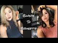 DIY BLONDE TO BRUNETTE AT HOME | HOW TO FILL BLEACHED HAIR