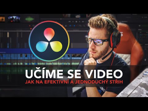 JAK STŘÍHAT VIDEA JEDNODUŠE A RYCHLE (zdarma) | DaVinci Resolve Edit | CZ TUTORIAL