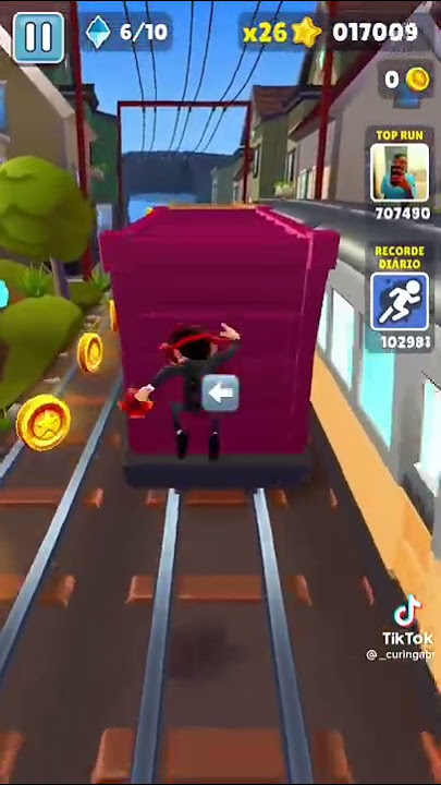 subway surf desafio de não pegar moeda｜TikTok Search