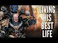 The happiest man in Warhammer 40,000 and his (pretty cool) friends