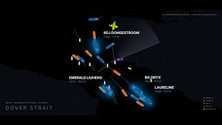 Portsviews: live ship traffic on your wall (15-second demo)
