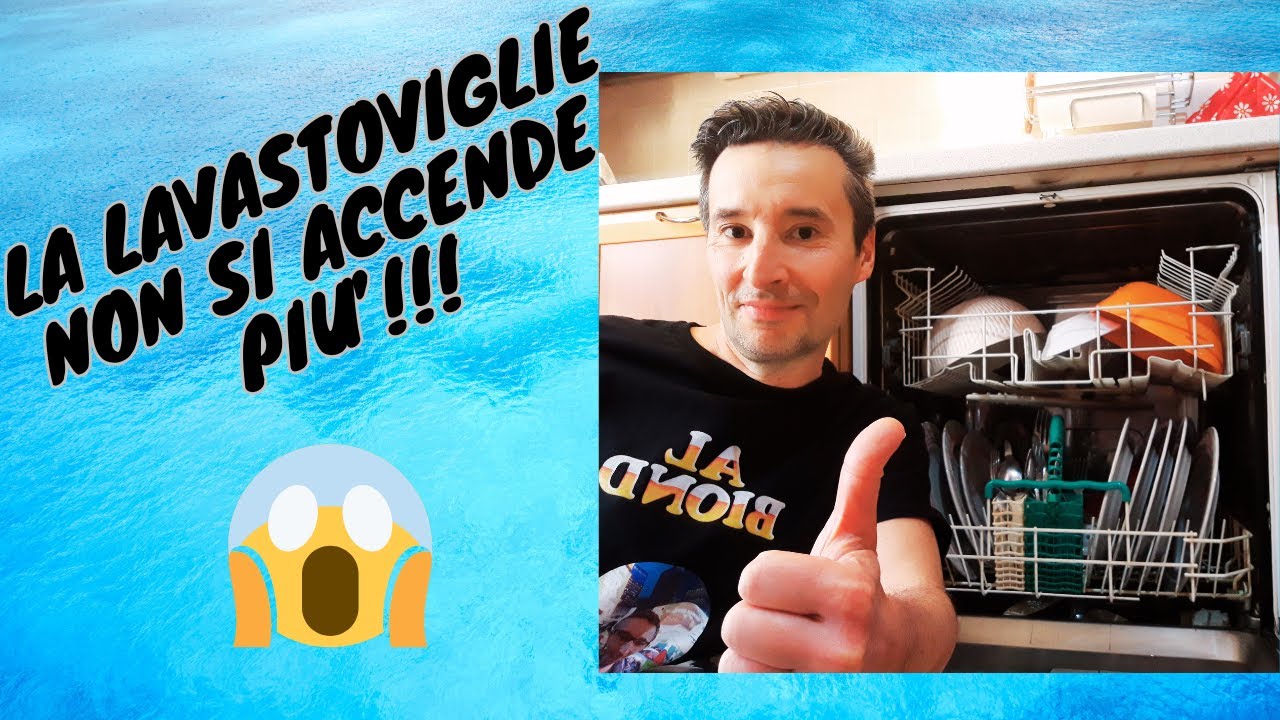 come riparare la lavastoviglie che non si accende. - YouTube