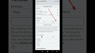 How To Change Your Age On Roblox (2023) screenshot 4