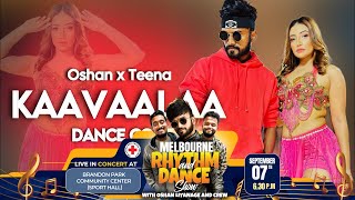 KAAVAALAA Dance Cover | Teena Shanell x OshanLiyanage Dance | Jailer | Anirudh | Tamannah | Hukum