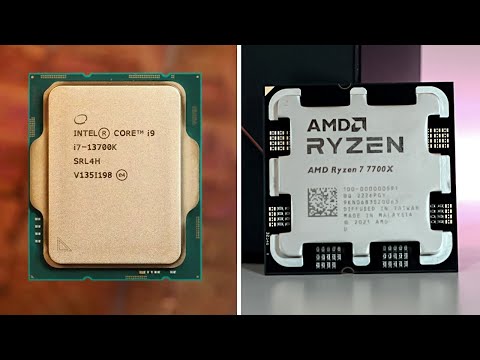 CPUs Intel Core i7-13700K e AMD Ryzen 7 7700X têm desempenhos similares em  testes vazados