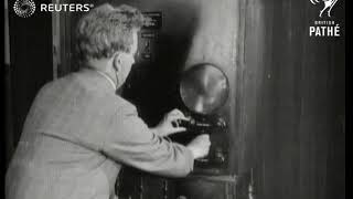 Technology Television John Logie Baird Demonstrates Television 1928