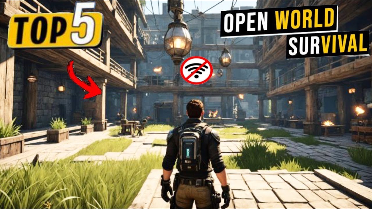 Top 5 Most realistic open world survival games for Android - YouTube