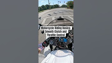 Motorcycle Riding Basics: Smooth Clutch and Throttle Control