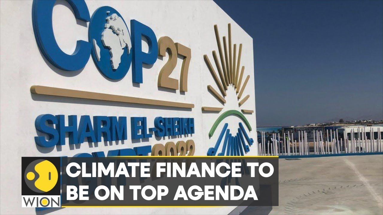 UN COP27: Climate Finance to be on top agenda | Latest News | WION