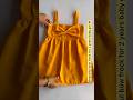 Baby frock with bow design #babyfrockdesign #youtubeshorts #babyfashion