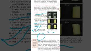 Building block of life  class 9 Activity 2.2 | hypertonic, hypertonic solution #shorts