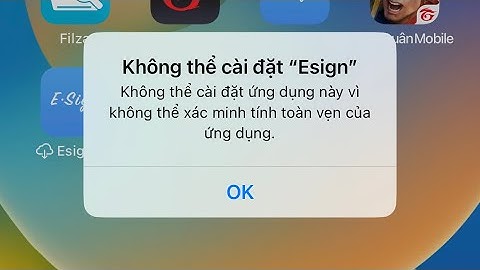 Một số lý do Esign bị Thu Hồi Chứng Chỉ và Cách Khắc Phục | Mẹo Cài Đặt Esign để không bị Thu Hồi