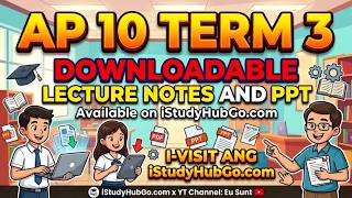 AP 10 Term 3 Downloadable Lecture Notes & PPT | Araling Panlipunan 10