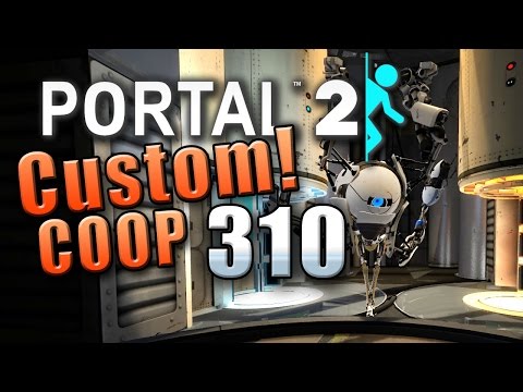 Let's CO-OP Portal 2 Custom #310 [Ger] - Griffork's Coop Puzzle 1: Pass the Parcel...