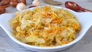 Старый бабушкин рецепт, эта капуста вкуснее мяса!Готовлю уже 3 дня, блюдо из капусты нравится всем..