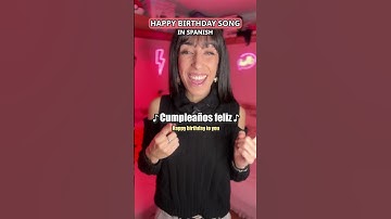 Thumbnail of Happy Birthday in Spanish