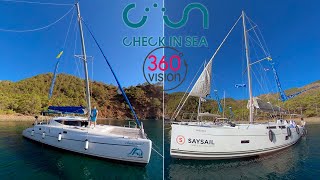 Парусная яхта или катамаран? Ответ от компании Check in Sea | Видео 360