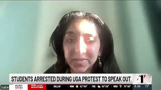 Celebrity Students Arrested During UGA Protest to Speak Out   WANF CBS46 Wealth