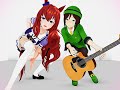 【ウマ娘MMD】マルゼンスキーとたづなでBE MY BABY【自作46+3日目】#Shorts