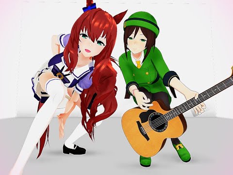 【ウマ娘MMD】マルゼンスキーとたづなでBE MY BABY【自作46+3日目】#Shorts