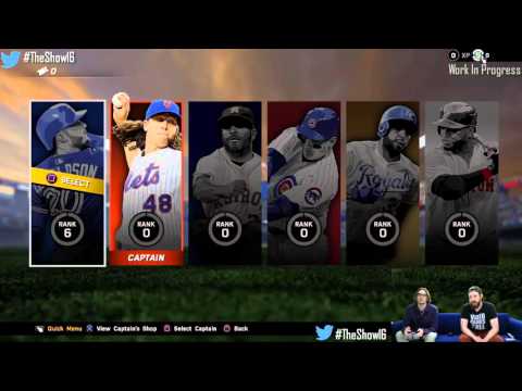 MLB The Show 16 Diamond Dynasty Developer Livestream!