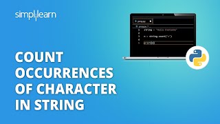 Count Occurrences Of Character In String | Programming Basics | #Shorts | Simplilearn screenshot 2