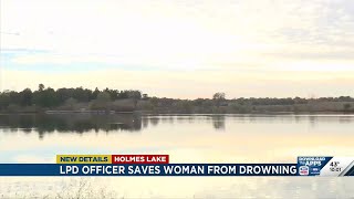 New Details: LPD officer saves woman from drowning