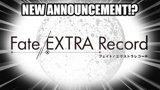 Is Fate/Extra Record Finally Happening!?【Fate/Extra Record】 Fate Extra Record