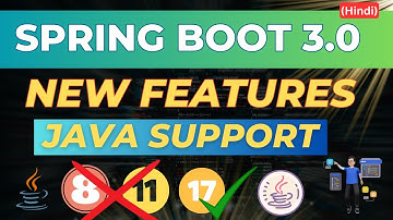 🔥 Spring Boot 3.0 New Features | Java Version Support in Hindi