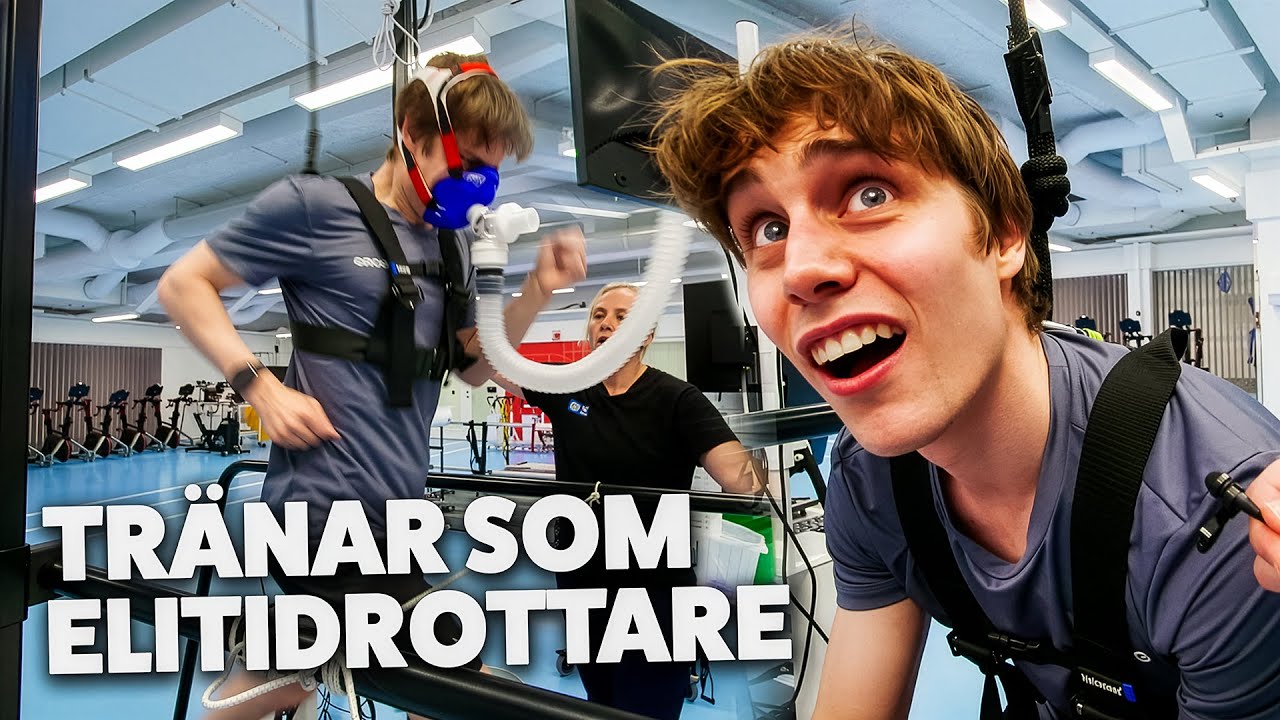 VICTOR TRÄNAR SOM EN ELITIDROTTARE