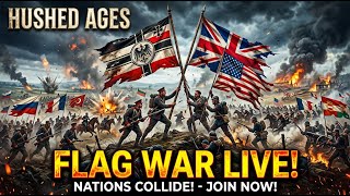 The ULTIMATE Country Flag Battle – Ultimate Flag War LIVE! #flagstrom