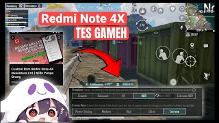 Tes Game Di Redmi Note 4X Rom Nusantara LTS | Tes ML, FFMX, PUBGM di hp orang