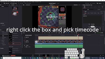 DaVinci Resolve TimeCode tutorial for speedruns